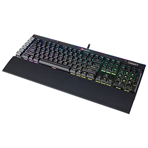 Corsair K95 RGB USB 2.0 Platinum Teclado mecánico para juegos (Cherry MX Speed, retroiluminación RGB multicolor, AZERTY) negro