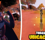 ¿Dónde encontrar el sable de luz de Darth Vader Fortnite Temporada 3 Capítulo 6?